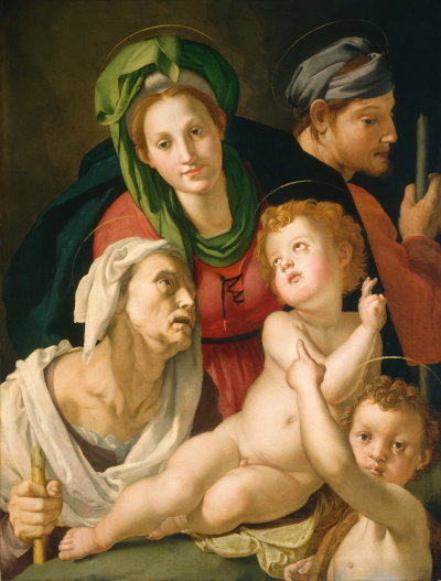 The Holy Family Bronzino